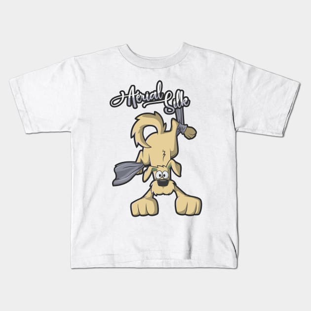 Aerial Silks Shirt | Aerialist Shirt For Dog Lovers Kids T-Shirt by TellingTales